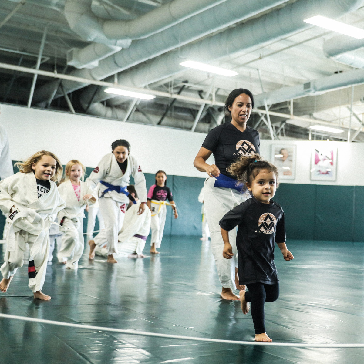 Jiu-Jitsu "spielen" und nebenbei Respekt, Disziplin und Fokus lernen